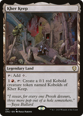 Fortaleza de Kher / Kher Keep - Magic: The Gathering - MoxLand